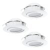 Set 3 spoturi PINEDA LED 3X4.9W IP20 95851