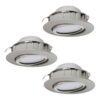 Set 3 spoturi PINEDA LED 3X4.9W IP20 95853