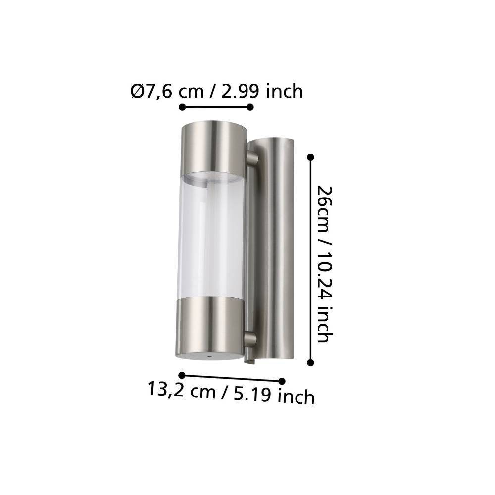 96013_DIMENSION_0001 | Eglo Romania Aplică ROBLEDO LED 2X3.7W IP44 96013
