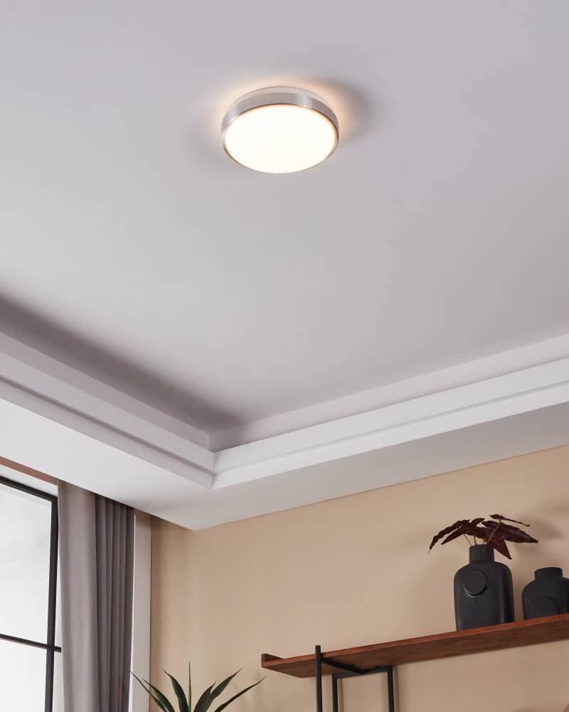 96032_AMBIENT_0001 | Eglo Romania Aplică/Plafonieră COMPETA 1 LED 15.6W IP20 96032