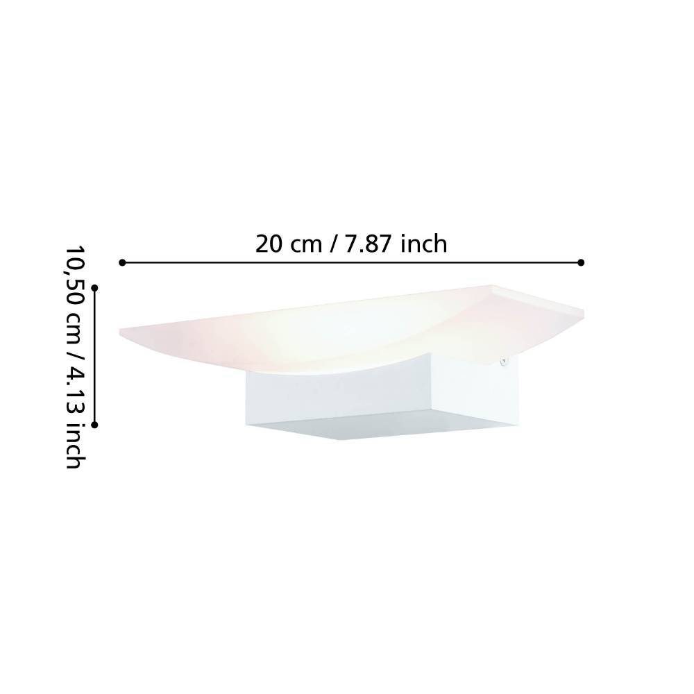 96037_DIMENSION_0001 | Eglo Romania Aplică METRASS LED 5.6W IP20 96037