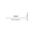 96065_DIMENSION_0001 | Eglo Romania Aplică PANDELLA 1 LED 11W IP44 96065