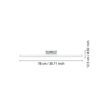 96066_DIMENSION_0001 | Eglo Romania Aplică PANDELLA 1 LED 14W IP44 96066