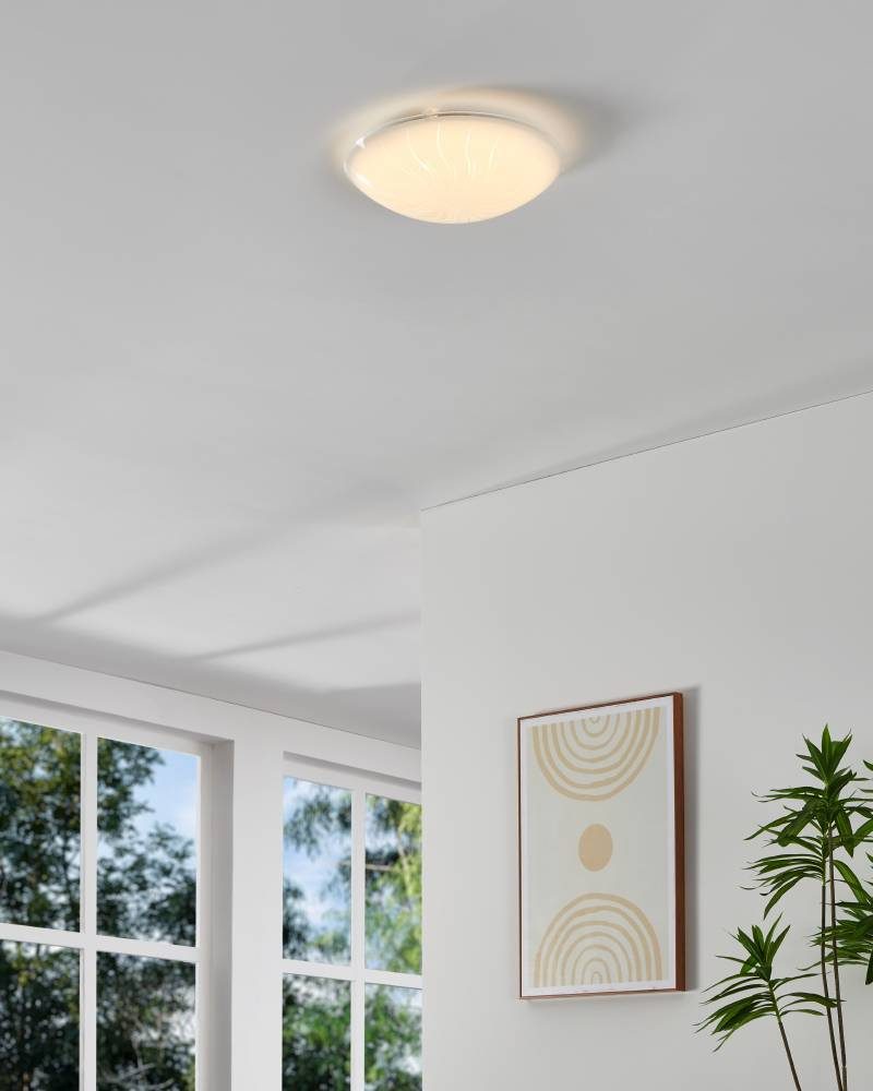 96111_AMBIENT_0001 | Eglo Romania Aplică/Plafonieră MARGITTA 1 LED 3X3.6W IP20 96111
