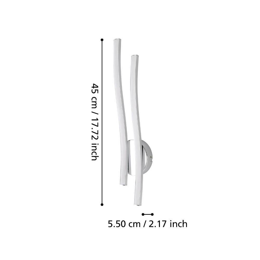 96332_DIMENSION_0001 | Eglo Romania Aplică VALMORA LED 9W IP20 96332