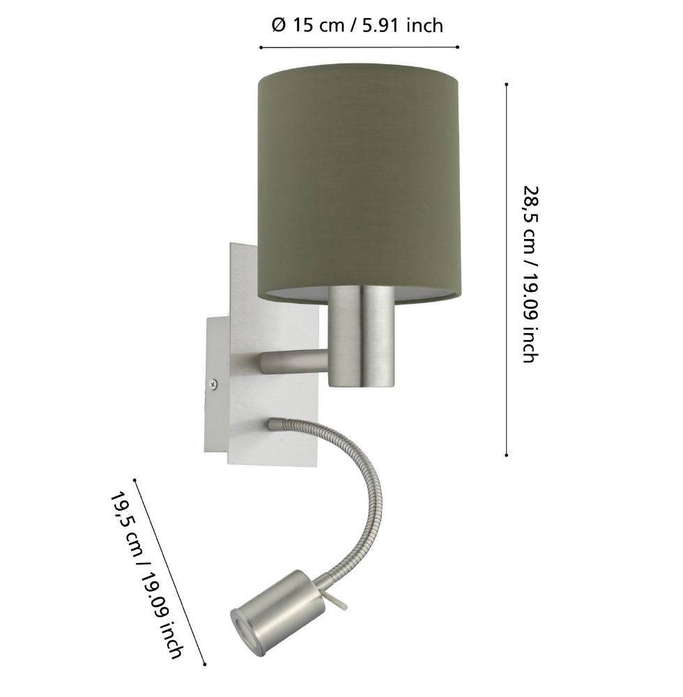 96478_DIMENSION_0001 | Eglo Romania Aplică PASTERI E27;LED 3.8W IP20 96478