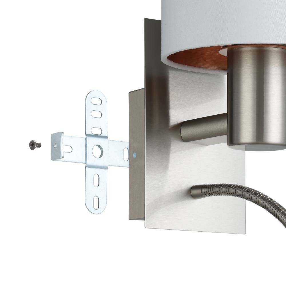 96484_DETAIL_0002 | Eglo Romania Aplică PASTERI E27;LED 3.8W IP20 96484