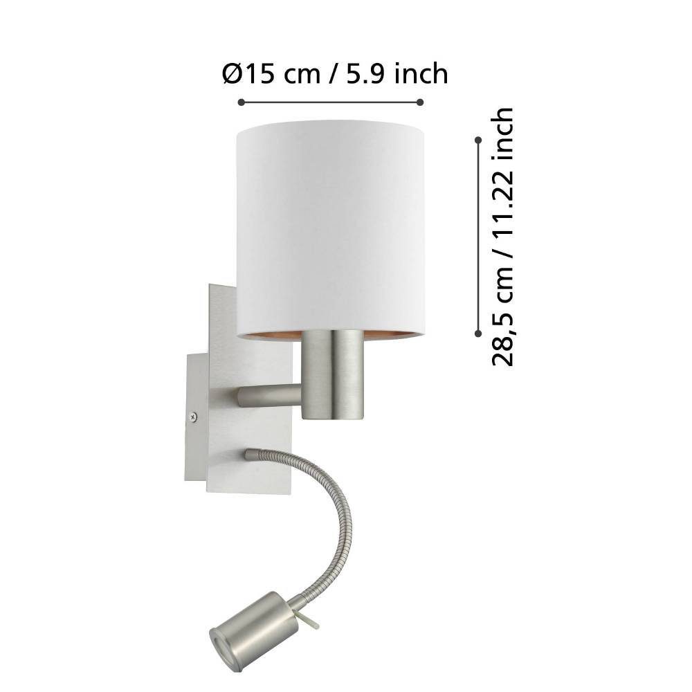 96484_DIMENSION_0001 | Eglo Romania Aplică PASTERI E27;LED 3.8W IP20 96484