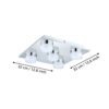 96544_DIMENSION_0001 | Eglo Romania Plafonieră ROMENDO 1 LED 5X5.4W IP44 96544