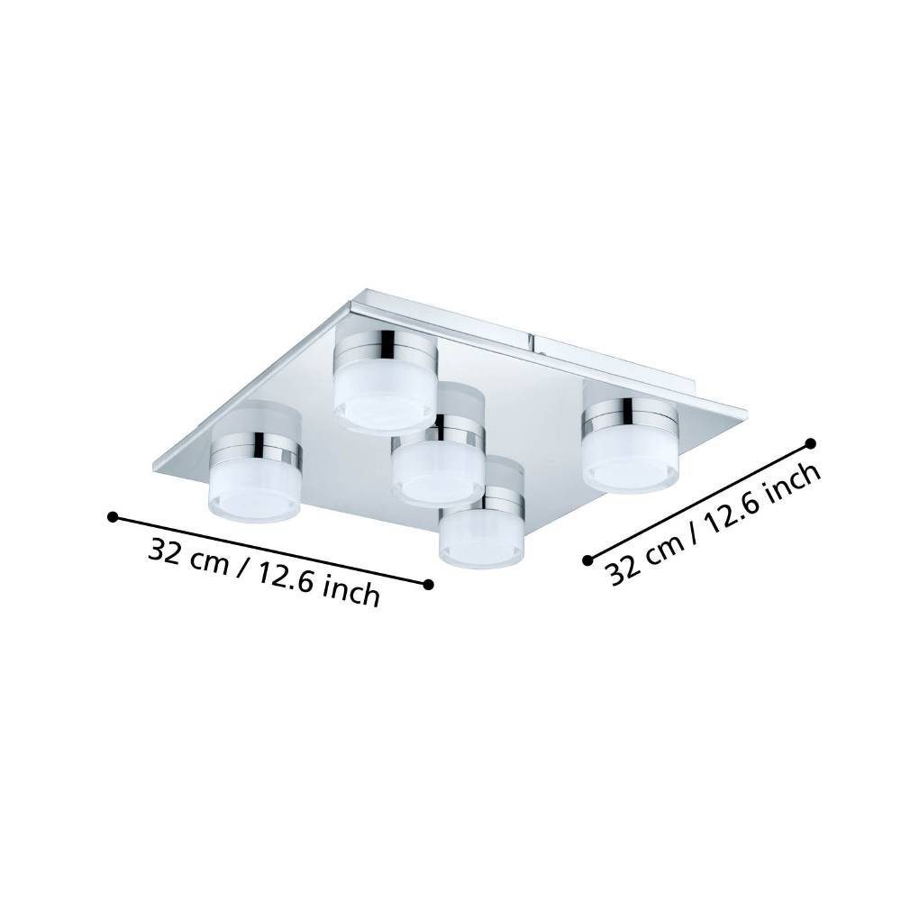 96544_DIMENSION_0001 | Eglo Romania Plafonieră ROMENDO 1 LED 5X5.4W IP44 96544