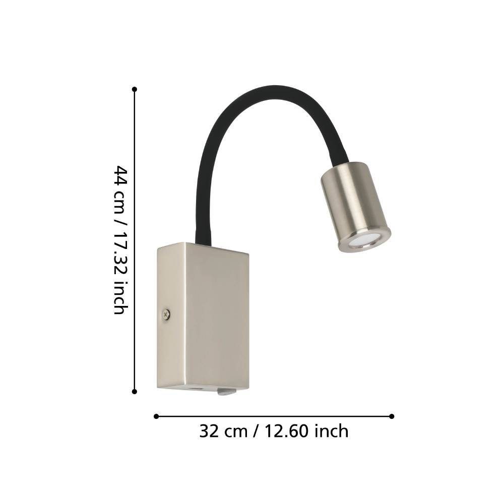 96567_DIMENSION_0001 | Eglo Romania Bază aplică TAZZOLI LED 3.8W IP20 96567