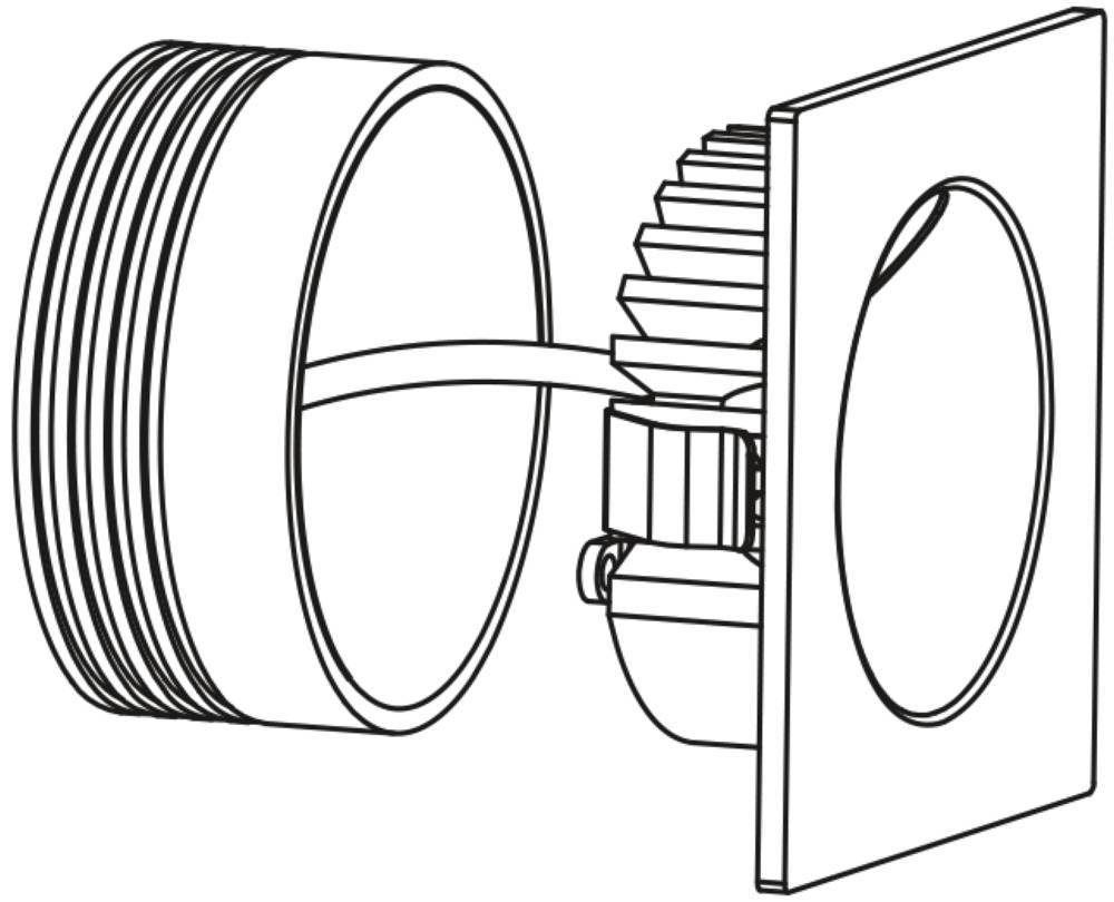 96901-96902_DETAIL_0001 | Eglo Romania Spot încastrat ZARATE LED 2W IP20 96901