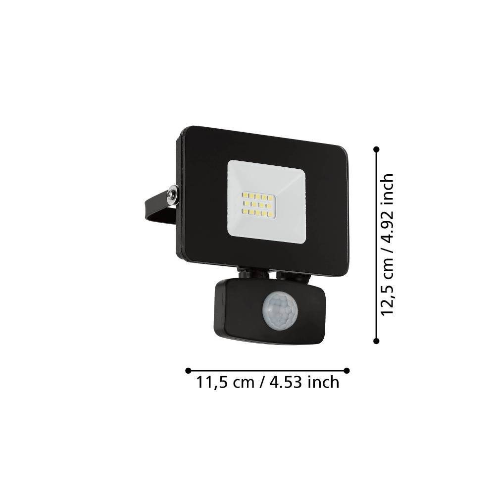 97459_DIMENSION_0001 | Eglo Romania Proiector FAEDO 3 LED 10W IP44 97459
