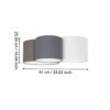 Plafonieră PASTORE 3XE27 IP20 97479