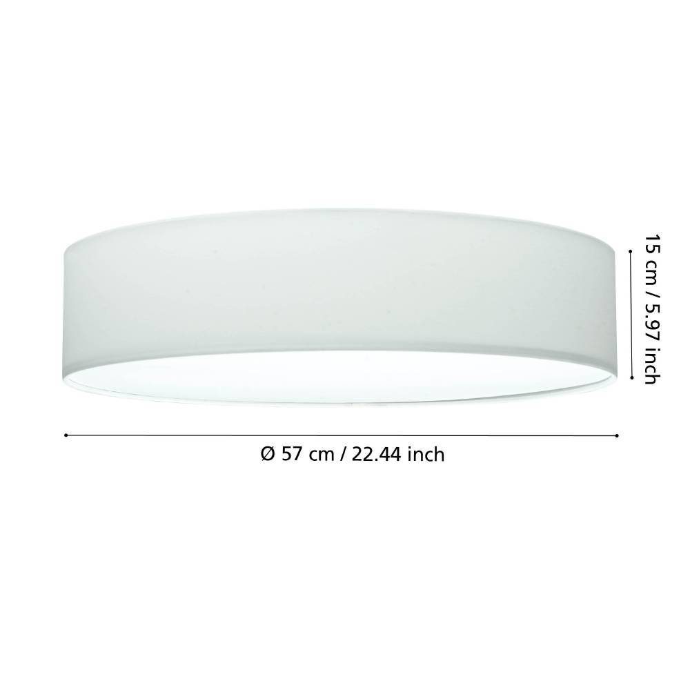 97611_DIMENSION_0001 | Eglo Romania Plafonieră PASTERI 3XE27 IP20 97611