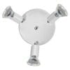Plafoniera EGLO MINI 31416 | Eglo Romania Lustră SIRACUSA 39508, Ø500 mm, E27, 6X60W, IP20, oțel maro, sticlă aburită culoarea cuprului