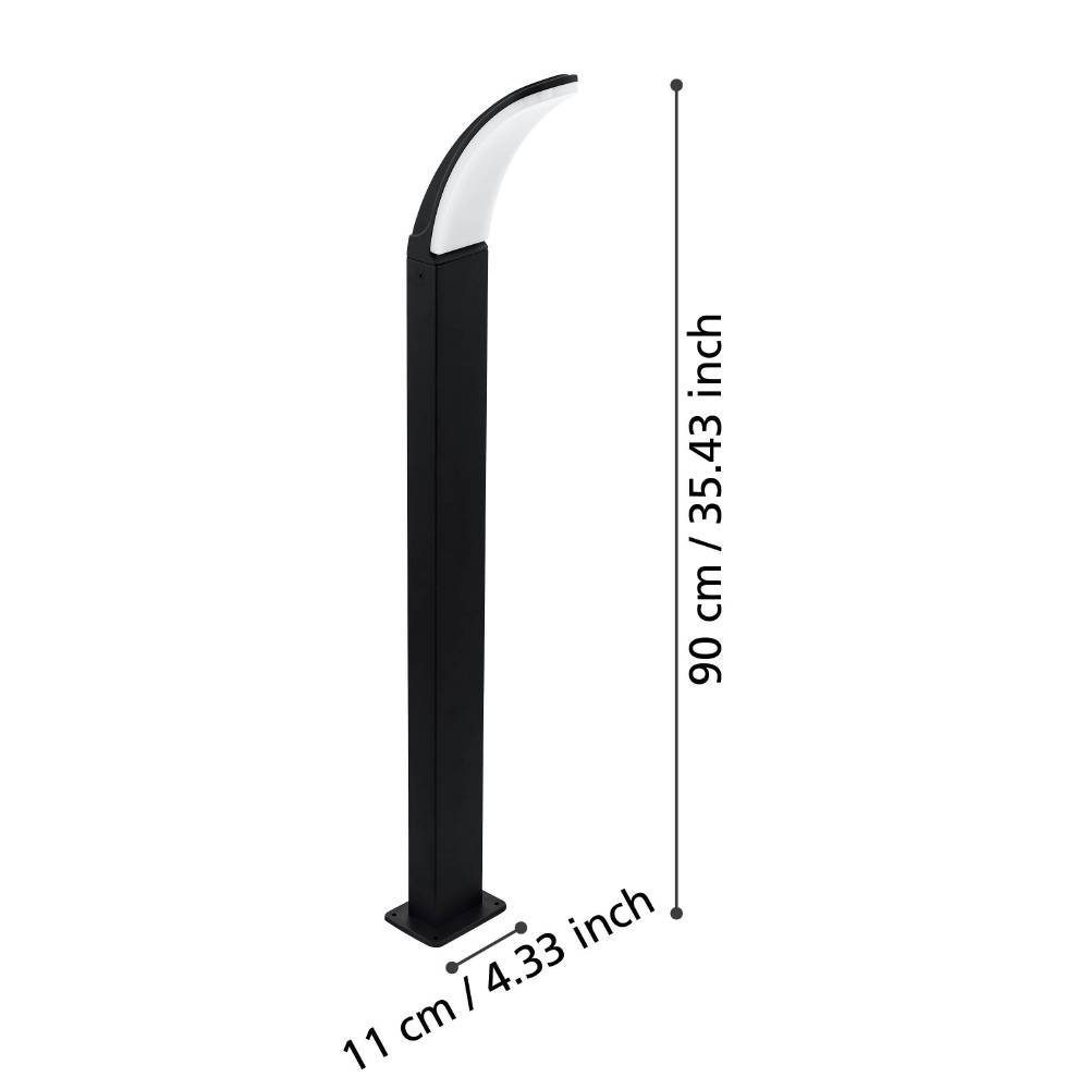 98152_DIMENSION_0001 | Eglo Romania Stâlp FIUMICINO LED 11.5W IP44 98152