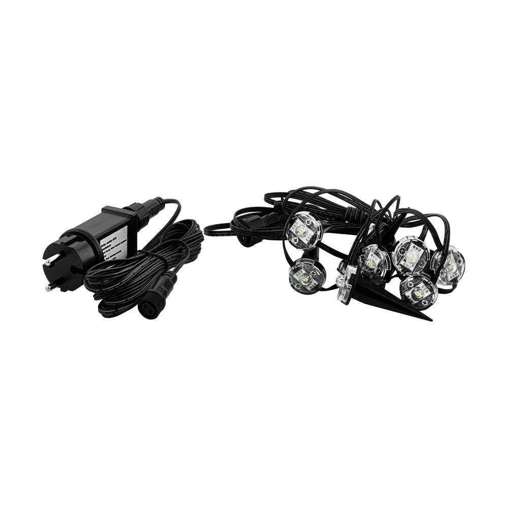 Proiector exterior EGLO SPINETOLI 98184 | Eglo Romania Ghirlandă SPINETOLI LED 9X0.4W IP65 98184