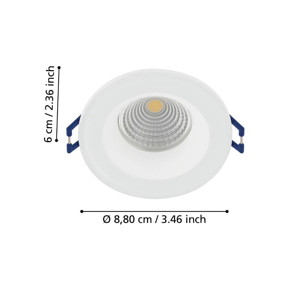 98238_DIMENSION_0001 | Eglo Romania Spot SALABATE LED 6W IP20/IP44 98238