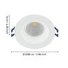 98241_DIMENSION_0001 | Eglo Romania Spot SALABATE LED 6W IP20/IP44 98241