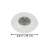 98243_DIMENSION_0001 | Eglo Romania Spot încastrat SALICETO LED 6W IP20 98243