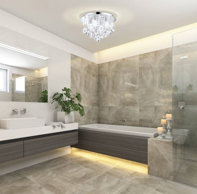 97699_AMBIENT_0001 | Eglo Romania Plafonieră ALMONTE LED G9 8X3W IP44 97699