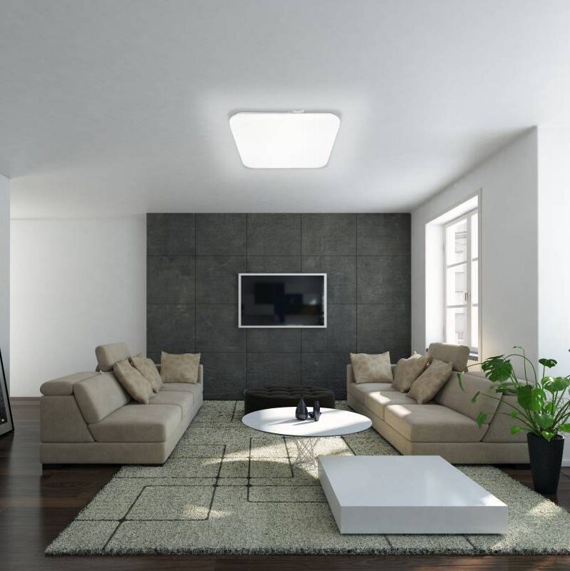97874_AMBIENT_0001 | Eglo Romania Aplică/Plafonieră FRANIA LED 10W IP20 97874