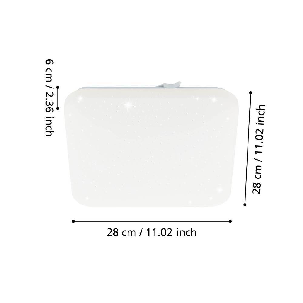 97881_DIMENSION_0001 | Eglo Romania Aplică/Plafonieră FRANIA-S LED 10W IP20 97881