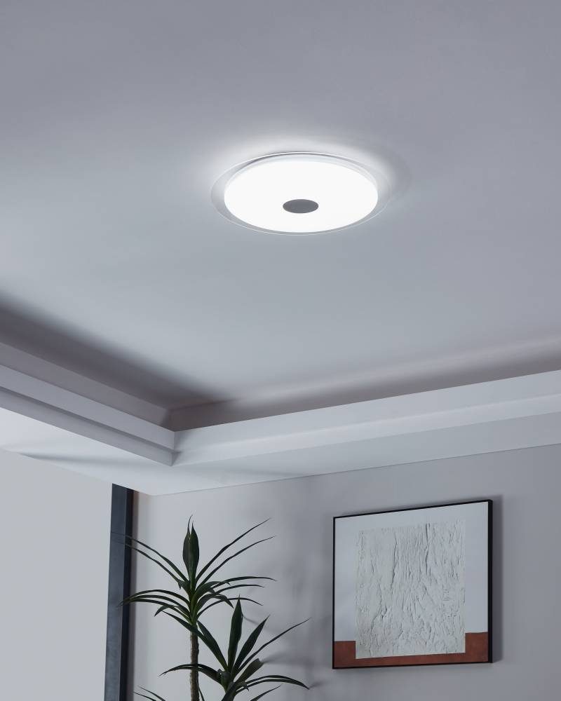 98323_AMBIENT_0001 | Eglo Romania Aplică/Plafonieră LANCIANO 1 LED 18.8W IP20 98323