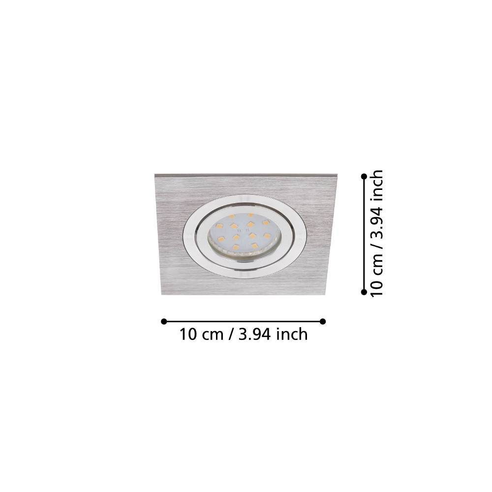 98637_DIMENSION_0001 | Eglo Romania Set 3 spoturi AREITIO GU10 3X4.6W IP20 98637