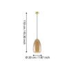 98648_DIMENSION_0001 | Eglo Romania Pendul ALOBRASE E27 IP20 98648