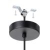 33345_DETAIL_0002 | Eglo Romania Pendul ROCCAFORTE E14 IP20 33345