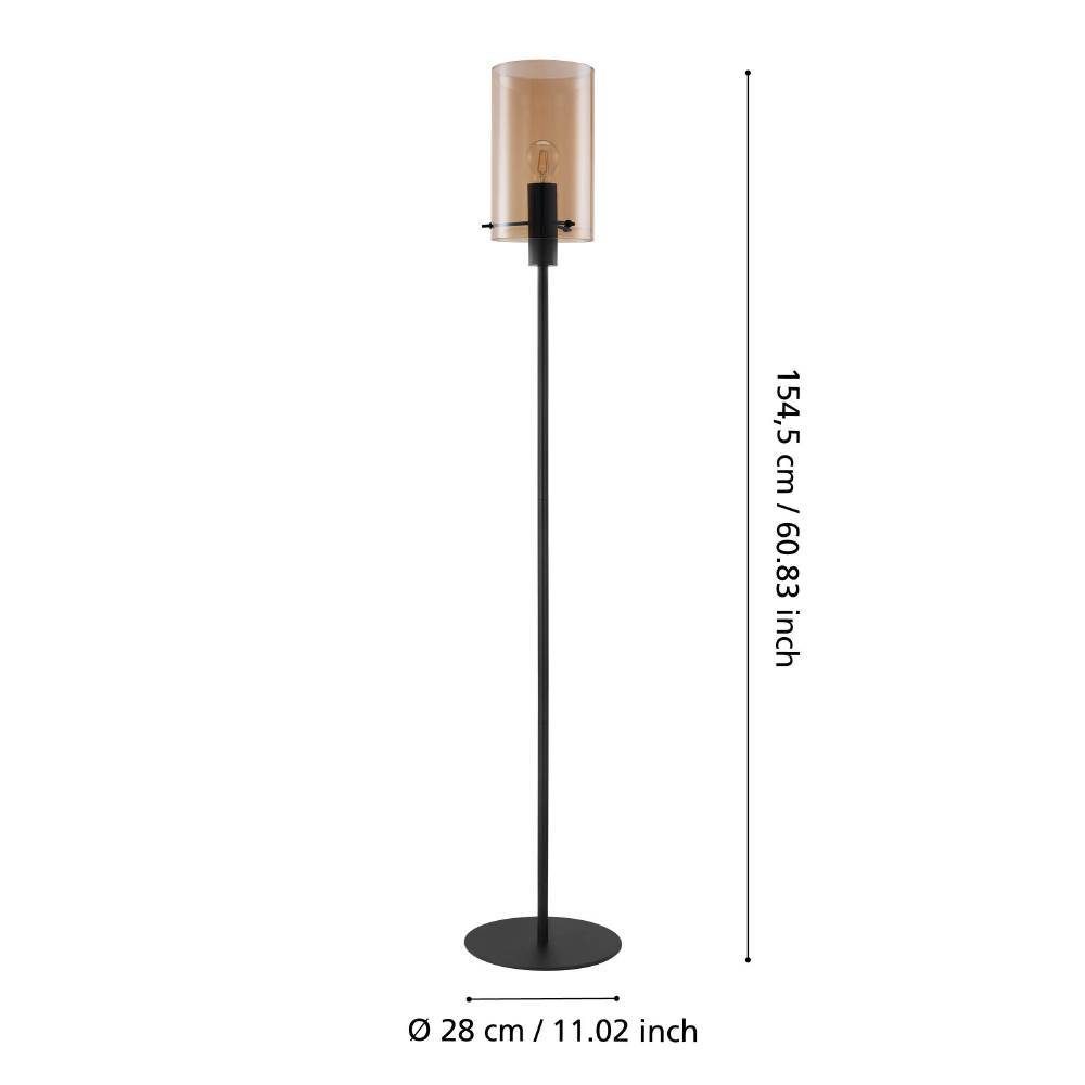 39542_DIMENSION_0001 | Eglo Romania Lampadar POLVERARA E27 IP20 39542
