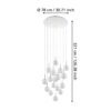 39547_DIMENSION_0001 | Eglo Romania Lustră MONTEFIO 2 LED 17X5W IP20 39547