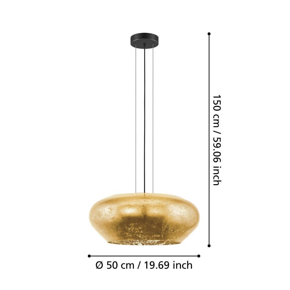 39595_DIMENSION_0001 | Eglo Romania Pendul PRIORAT 3XE27 IP20 39595