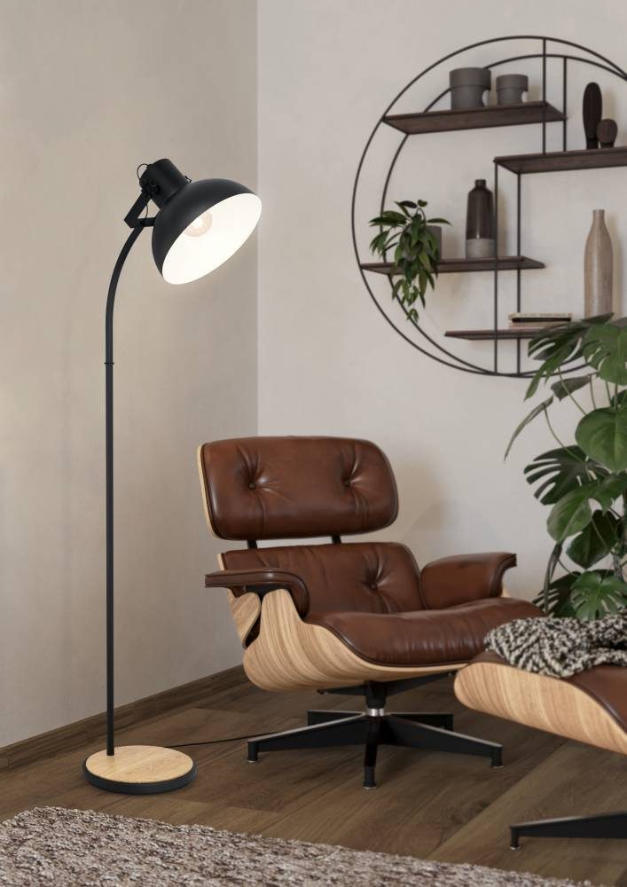 43166_AMBIENT_0001 | Eglo Romania Lampadar LUBENHAM E27 IP20 43166