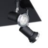 33678_DETAIL_0001 | Eglo Romania Aplică/Plafonieră TAMARA 1 LED 4X3W IP44 33678