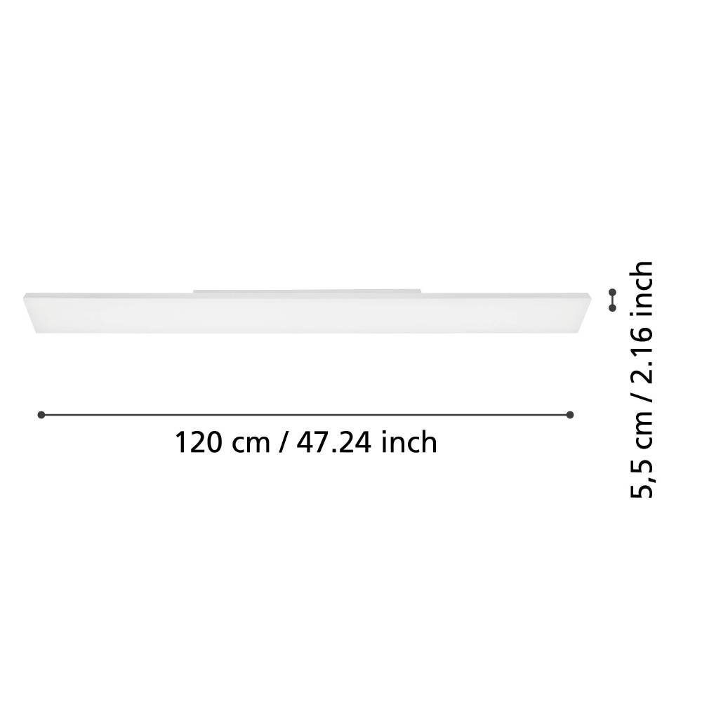 98905_DIMENSION_0001 | Eglo Romania Panou aplicat TURCONA LED 19W IP20 98905