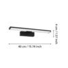 98907_DIMENSION_0001 | Eglo Romania Aplică PANDELLA 1 LED 7.4W IP44 98907