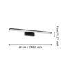 98908_DIMENSION_0001 | Eglo Romania Aplică PANDELLA 1 LED 11W IP44 98908