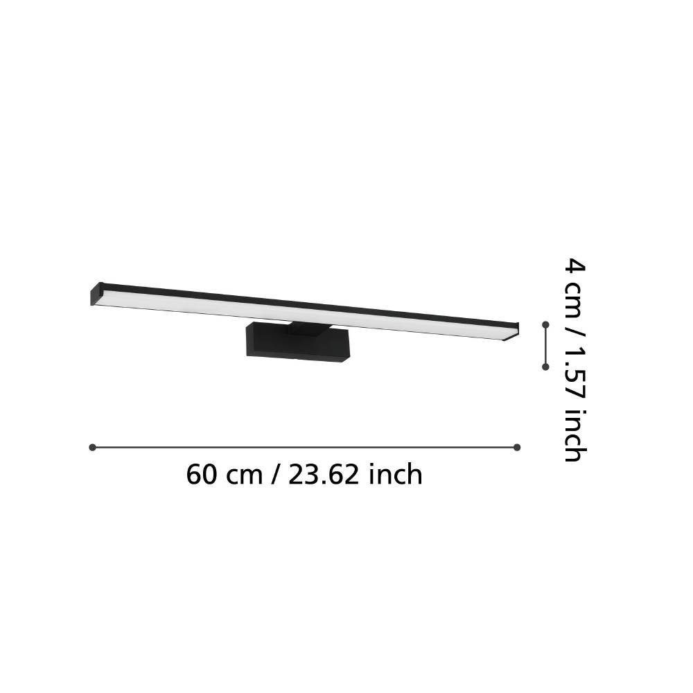 98908_DIMENSION_0001 | Eglo Romania Aplică PANDELLA 1 LED 11W IP44 98908