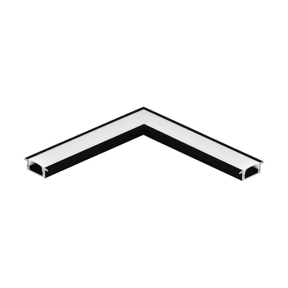 98986_VIEW_0001 | Eglo Romania Conector încastrat profil negru bandă LED 98986