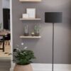 99046_AMBIENT_0001 | Eglo Romania Lampadar MASERLO 1 E27 IP20 99046