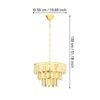 99098_DIMENSION_0001 | Eglo Romania Candelabru ERSEKA 5XE14 IP20 99098