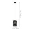99346_DIMENSION_0001 | Eglo Romania Pendul CREMELLA E27 IP20 99346