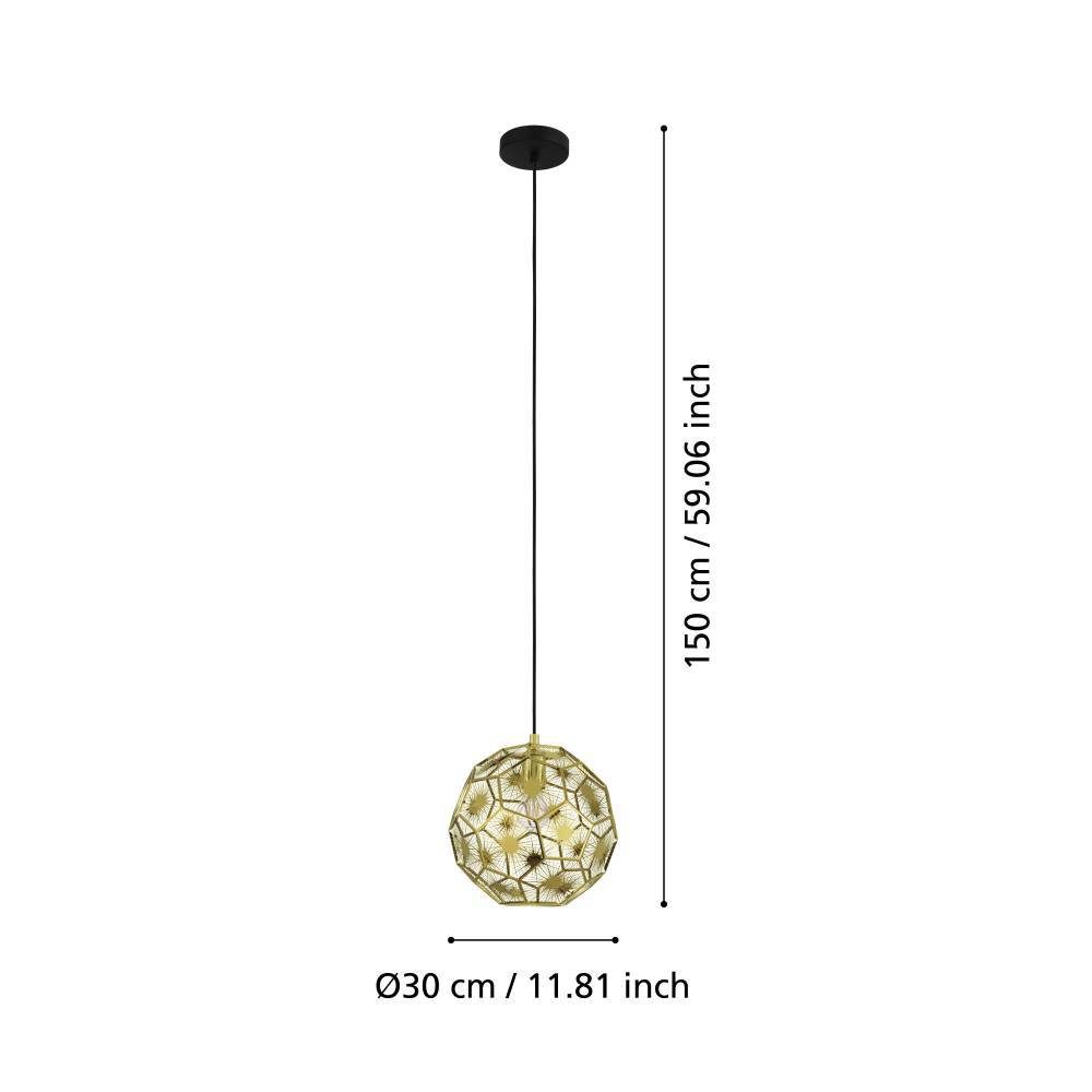 39754_DIMENSION_0001 | Eglo Romania Pendul SKOURA E27 IP20 39754