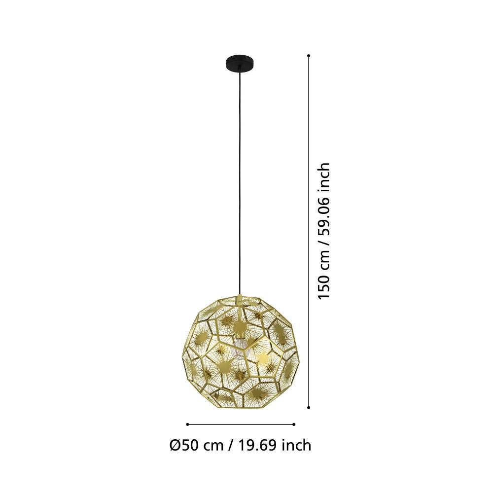 39756_DIMENSION_0001 | Eglo Romania Pendul SKOURA E27 IP20 39756