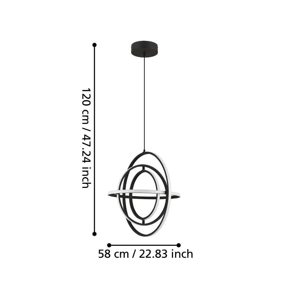 39893_DIMENSION_0001 | Eglo Romania Lustră RETORNIO LED 44W IP20 39893