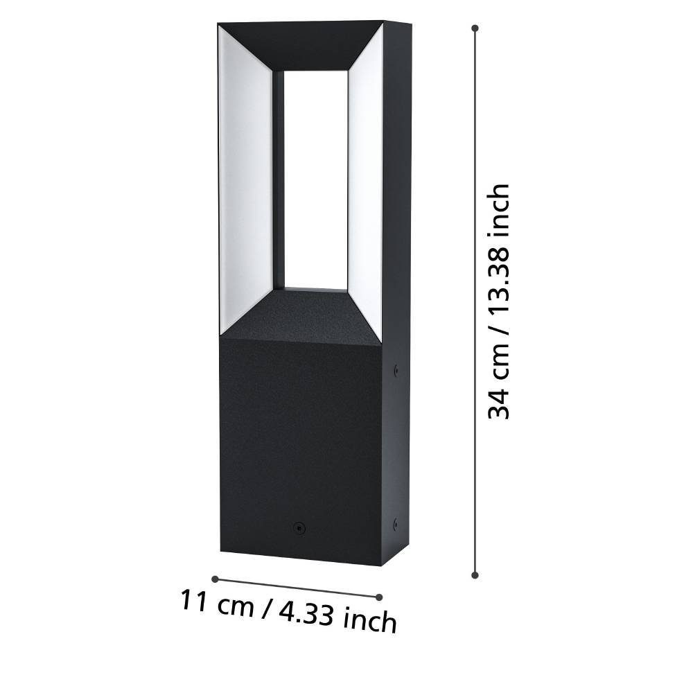 98727_DIMENSION_0001 | Eglo Romania Stâlp RIFORANO LED 2X5W IP54 98727