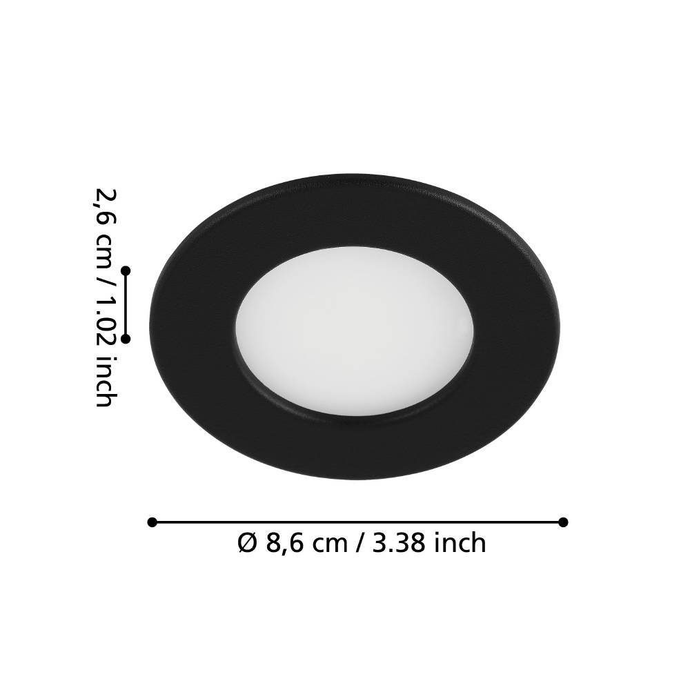 99146_DIMENSION_0001 | Eglo Romania Set 3 spoturi FUEVA 5 LED 3X2.7W IP20 99146